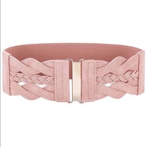 Retro Wide Waist Elastic Cinch Belt